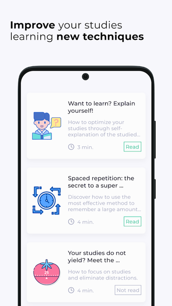 Revise: Learn with flashcards - عکس برنامه موبایلی اندروید