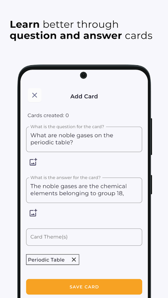 Revise: Learn with flashcards - عکس برنامه موبایلی اندروید