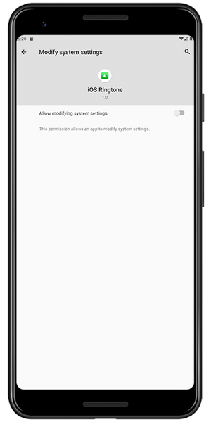 Ringtone iOS - عکس برنامه موبایلی اندروید