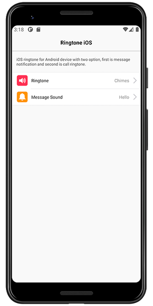 Ringtone iOS - Image screenshot of android app