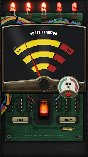 Ghost Detector - EM4 Sensor Radar for Pranks - Image screenshot of android app