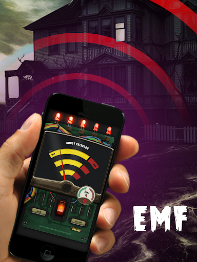 Ghost Detector - EM۴ Sensor Radar for Pranks - عکس برنامه موبایلی اندروید