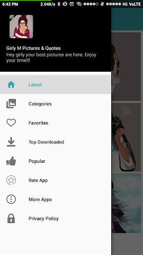 Girly m Pictures & Quotes - عکس برنامه موبایلی اندروید