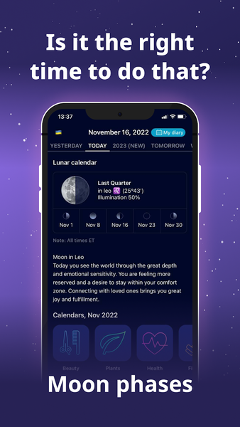 Nebula: Horoscope & Astrology - Image screenshot of android app