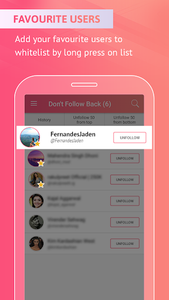 Followers & Unfollowers - Image screenshot of android app