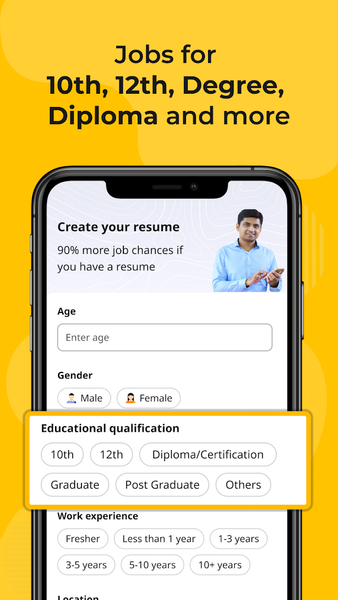 Lokal Jobs - Job search app - Image screenshot of android app
