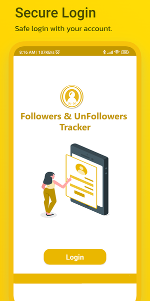Followers And Unfollowers - Image screenshot of android app