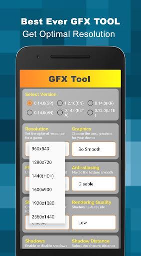 GFX Tool For (No Lagging, No Ban) - Image screenshot of android app