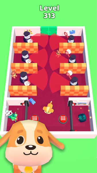 Dog Escape - Gameplay image of android game