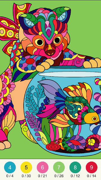 Wonder Color: Paint by Number - عکس بازی موبایلی اندروید