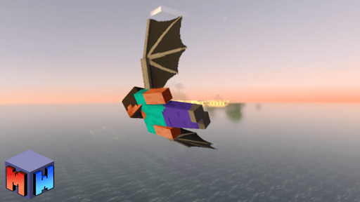 MCPE Dragon Wing Mod - عکس برنامه موبایلی اندروید