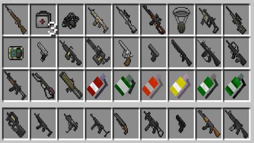 MCPE Gun 3D Mod Weapon - Image screenshot of android app