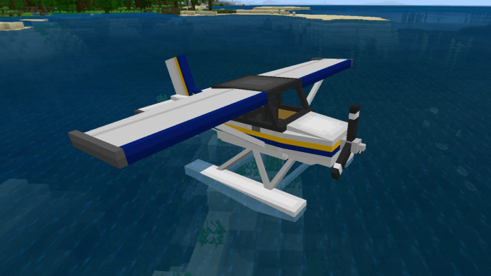 MCPE Airplane and Helichopter - عکس برنامه موبایلی اندروید