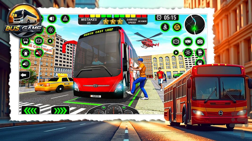 بازی اتوبوسی - عکس بازی موبایلی اندروید