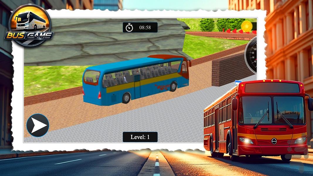 بازی اتوبوسی - عکس بازی موبایلی اندروید