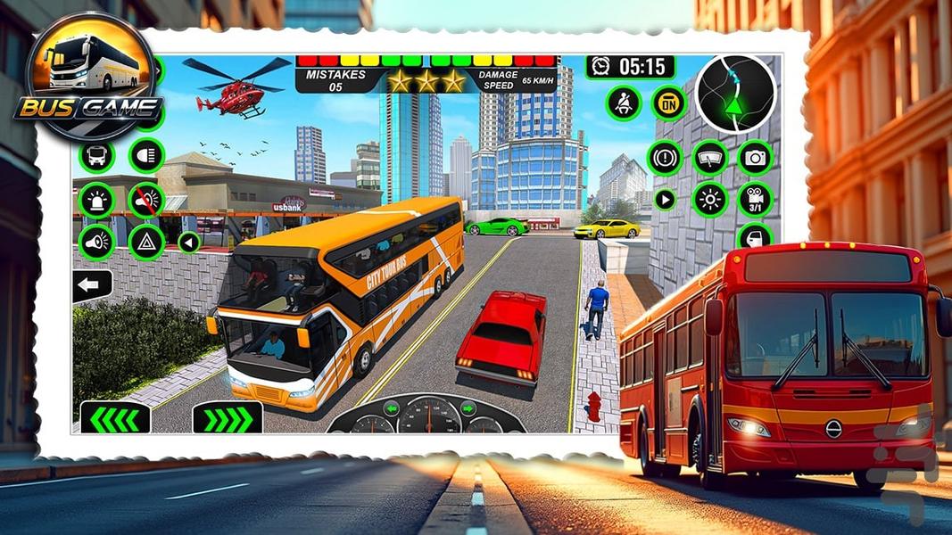 بازی اتوبوسی - Gameplay image of android game
