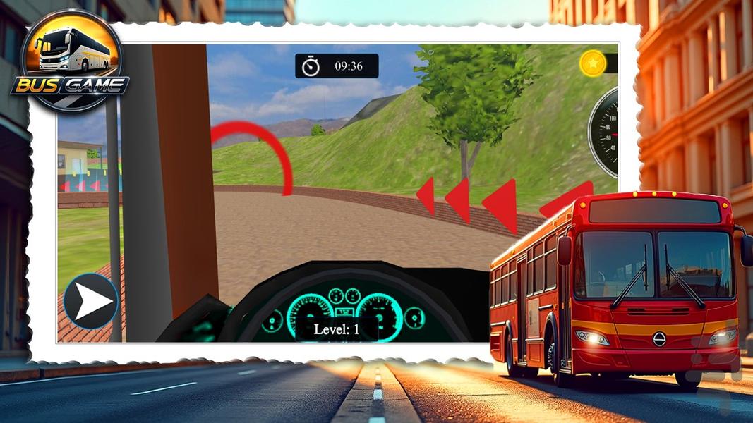 بازی اتوبوسی - عکس بازی موبایلی اندروید