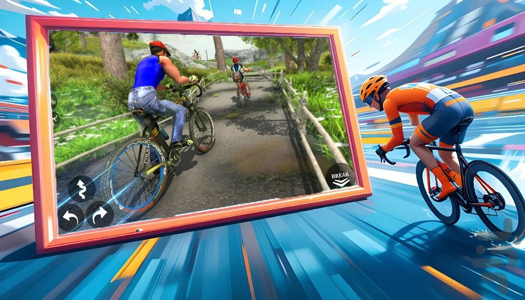 بازی دوچرخه سواری - عکس بازی موبایلی اندروید