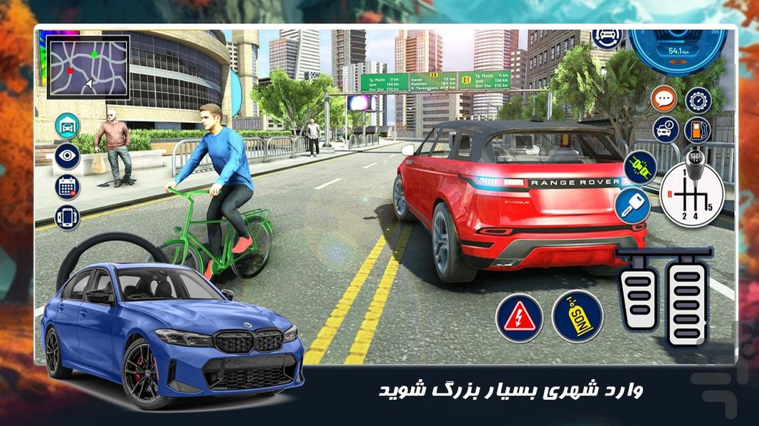 بازی جدید | ماشین اسپرت - Gameplay image of android game