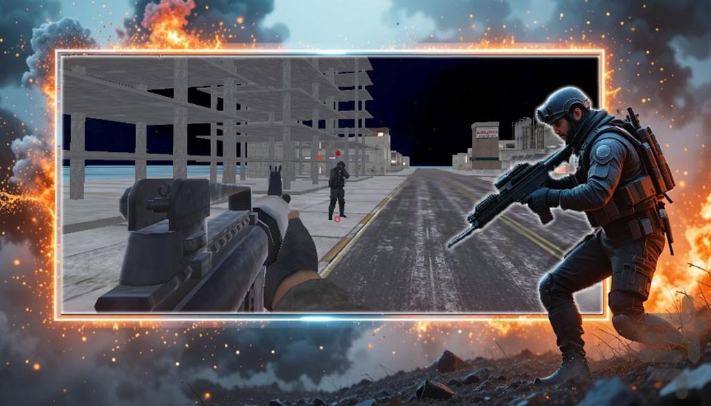 بازی تفنگی جدید | کانتر - عکس بازی موبایلی اندروید