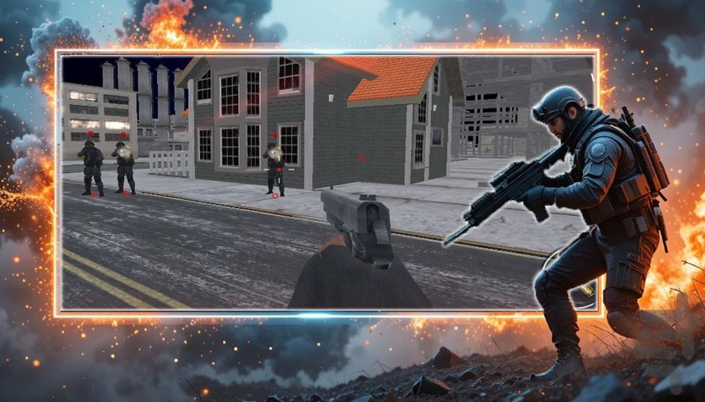 بازی تفنگی جدید | کانتر - عکس بازی موبایلی اندروید