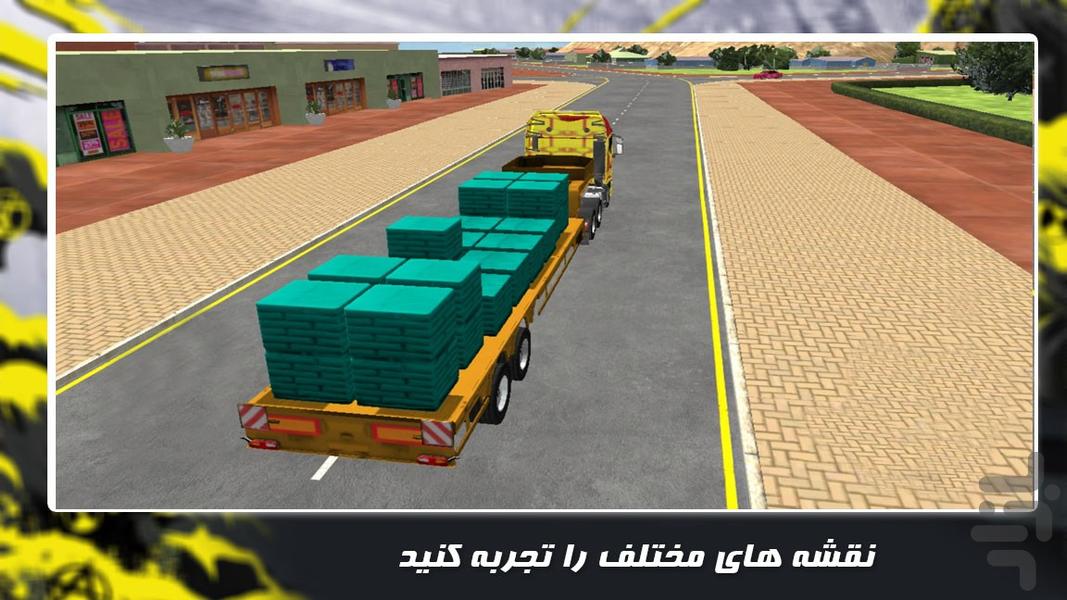 بازی ماشین سنگین | تریلی - Gameplay image of android game