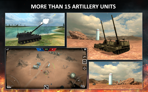 Tanktastic ۳D tanks - عکس بازی موبایلی اندروید