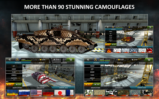 Tanktastic ۳D tanks - عکس بازی موبایلی اندروید