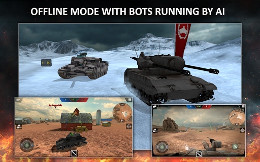 Tanktastic ۳D tanks - عکس بازی موبایلی اندروید