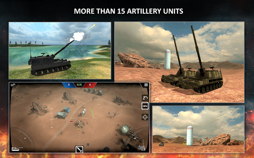 Tanktastic ۳D tanks - عکس بازی موبایلی اندروید