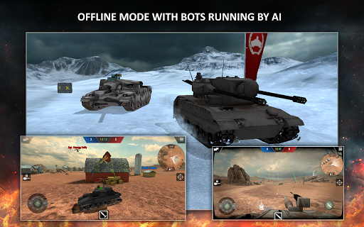 Tanktastic ۳D tanks - عکس بازی موبایلی اندروید
