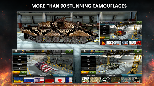 Tanktastic ۳D tanks - عکس بازی موبایلی اندروید