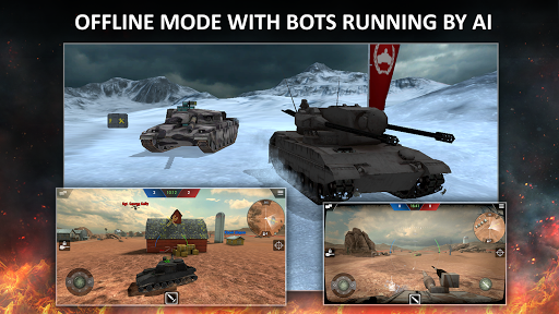Tanktastic ۳D tanks - عکس بازی موبایلی اندروید