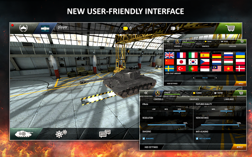 Tanktastic ۳D tanks - عکس بازی موبایلی اندروید