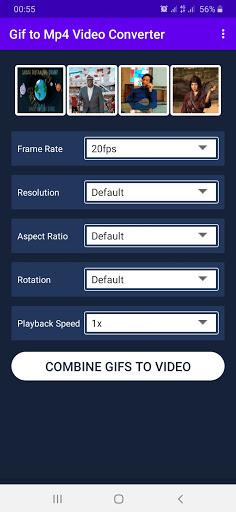 Gif to Mp4 Converter | Combine - Image screenshot of android app