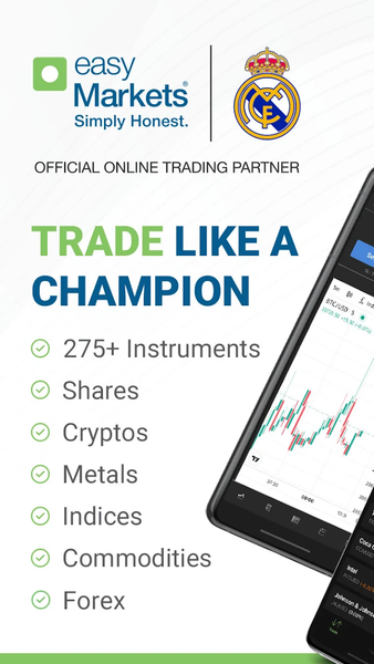 easyMarkets Online Trading - Image screenshot of android app