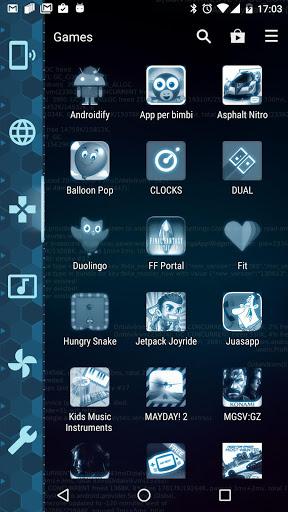 Jarvis Theme for Smart Launcher - عکس برنامه موبایلی اندروید