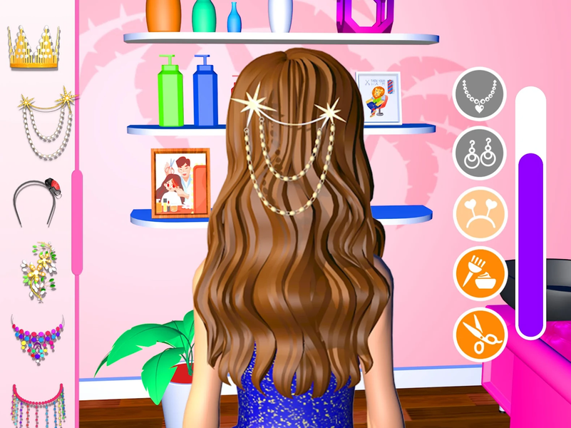 Hair Salon Makeover Girl Games - عکس بازی موبایلی اندروید