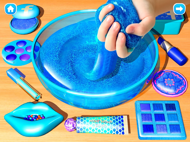 Slime Simulator: Stress Relief - عکس بازی موبایلی اندروید