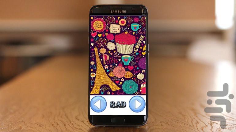 والپیپر دخترانه - Image screenshot of android app