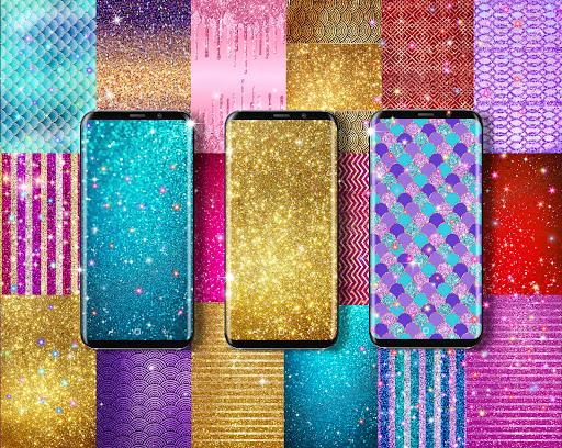 Glitter live wallpaper - Image screenshot of android app