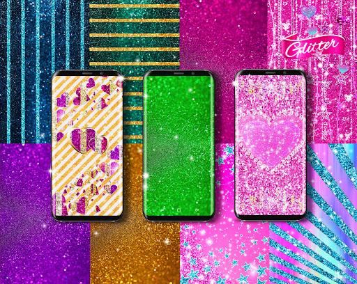 Glitter wallpapers - Image screenshot of android app