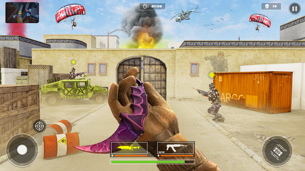 Cover Strike Ops Shooter Games - Gameplay image of android game