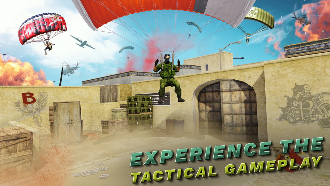 Cover Strike Ops Shooter Games - Gameplay image of android game