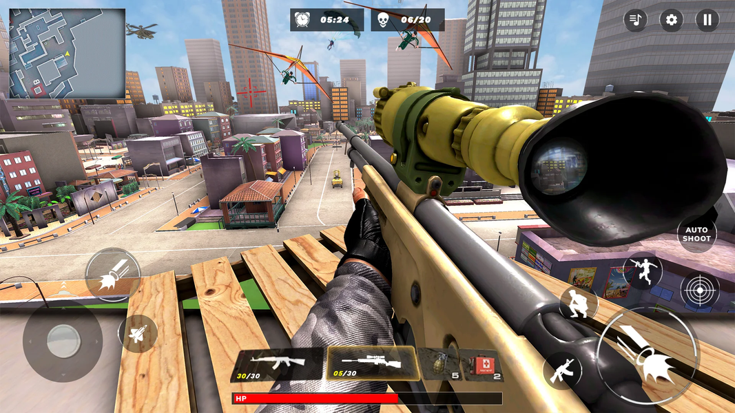 Sniper 3D Strike: FPS Shooting - عکس بازی موبایلی اندروید