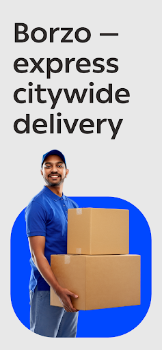Borzo: Parcel Delivery App - Image screenshot of android app