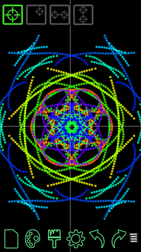 Magic Paint Kaleidoscope - عکس برنامه موبایلی اندروید