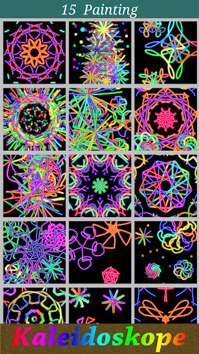 Magic Paint Kaleidoscope - عکس برنامه موبایلی اندروید