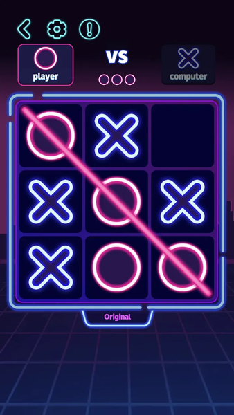 Tic Tac Toe: Two Player Game - عکس بازی موبایلی اندروید