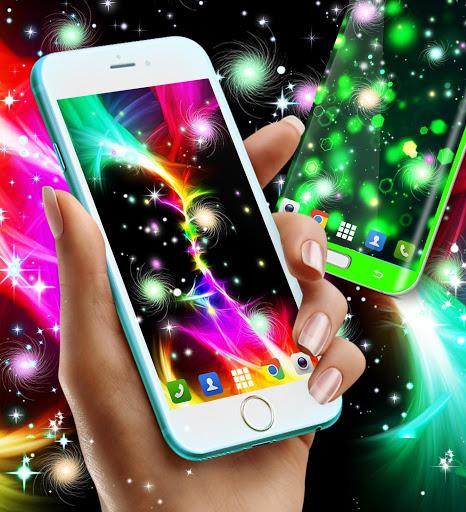 Glowing live wallpaper - عکس برنامه موبایلی اندروید